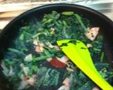 ほうれん草とベーコンのバター炒め作り方3写真