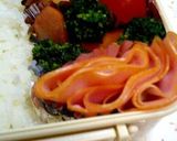 お弁当用！薄切りハムのマヨ包み♡作り方5写真