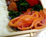 お弁当用！薄切りハムのマヨ包み♡作り方5写真