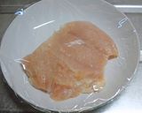 鶏むね肉と人参のチャイニーズサンド作り方1写真