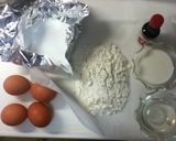 さっぱりシフォンケーキ作り方1写真