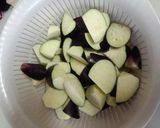 簡単！なすの味噌炒め作り方1写真