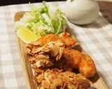 アーモンド衣の　チキンカツ作り方5写真