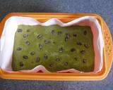 抹茶と小倉の蒸しケーキ♪作り方6写真