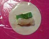 ささみ,大葉,チーズの餃子の皮巻♡作り方4写真