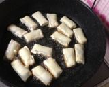 ささみ,大葉,チーズの餃子の皮巻♡作り方8写真