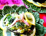 まった~り☆アボとスパムのクリチ和え作り方9写真