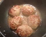 ヘルシー★彡えのきと豆腐のハンバーグ★彡作り方3写真