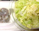 山芋入り♪ぷりぷり海老と豚肉のお好み焼き作り方1写真