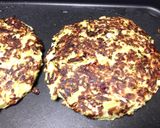 山芋入り♪ぷりぷり海老と豚肉のお好み焼き作り方5写真