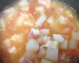 《低カロ》トマトと大根のスープ作り方4写真