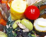 ポン酢だけ＊ひじき枝豆ツナほうれん草作り方3写真