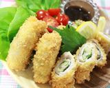 チーズin☆豚ロールカツ作り方7写真