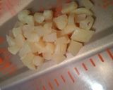 レンジで簡単☆沢庵チーズおつまみ☆作り方1写真