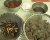 甘辛味　こんにゃくと干し椎茸の煮物作り方2写真