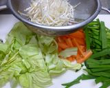 車麩・スパム・野菜のチャンプル(炒め物)作り方5写真