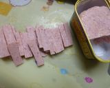 車麩・スパム・野菜のチャンプル(炒め物)作り方3写真