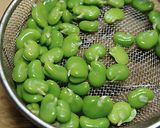 空豆のフリッタータ（イタリア風オムレツ）作り方1写真
