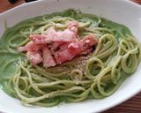 簡単♪ほうれん草のクリームチーズパスタ作り方4写真