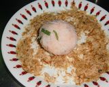 △明太子としらすのおにぎり△作り方3写真