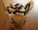 バナナチョコパフェ作り方6写真