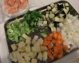 簡単！チキンと6種の野菜たっぷりカレー作り方1写真