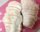 鶏胸肉♡無加水鍋で簡単しっとり蒸し鶏♪♪作り方6写真