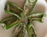 ピーマンのスパム詰め カレー風味作り方1写真
