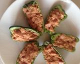 ピーマンのスパム詰め カレー風味作り方3写真