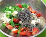 塩昆布でカラフル和え物作り方4写真