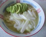 カニカマあんかけアボラーメン作り方2写真