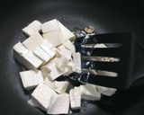 中華鍋だけで作るヘルシー豆腐丼作り方5写真