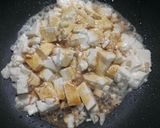 中華鍋だけで作るヘルシー豆腐丼作り方7写真
