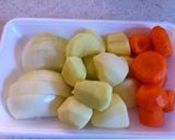 ゴロゴロ野菜の肉じゃが作り方1写真