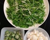 オクラ×長芋のネバネバ豆腐サラダ♪作り方1写真