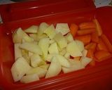 チーズ入り肉巻きポテトのカレー作り方1写真