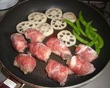 チーズ入り肉巻きポテトのカレー作り方4写真