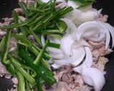 ご飯にピッタリ、豚肉ケチャップ炒め！作り方7写真
