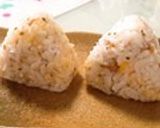 ✿小エビとチーズのおにぎり✿作り方4写真