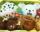 トラファルガーロー＆ベポ キャラ弁作り方5写真