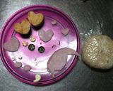 キャラ弁　あいちゃん　プリキュア作り方1写真