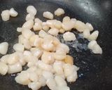 青梗菜と小柱の中華風クリーム煮作り方5写真
