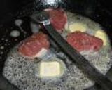 豚ひれ肉の焼きリンゴ添え作り方2写真