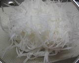 大根で中華風サラダ作り方1写真