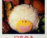 簡単‼はなかっぱ♡キャラ弁♡作り方1写真