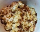 砂糖醤油で炒めた牛肉でちらし寿司☆作り方6写真