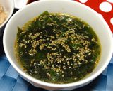 ダシダで簡単わかめスープ♪作り方4写真