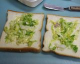 主人の大好き♡コンビーフサンド作り方4写真