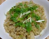 お土産 de かきの塩辛チャーハン☆作り方3写真