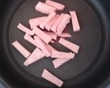 ささっと♪スパムとチンゲンサイの炒めもの作り方2写真